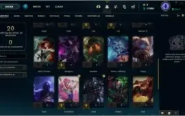 Conta LoL, Mestre, 62% de Win Rate