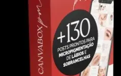 Canvabox PMU - Abuzzi Estética + 250 POST c/ Conteúdo