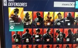 CONTA DE RAIBOW SIX