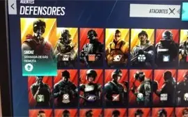 CONTA DE RAIBOW SIX