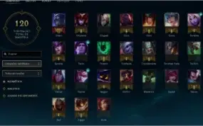 Conta LOL Platina 1 - 77 champs