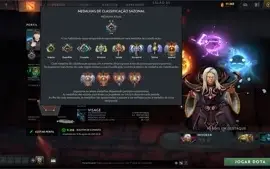 CONTA DOTA 2 COM ARCANA SPECTRE, INVOKER KID, PERSONA DK etc