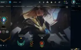 Conta lol platina 3
