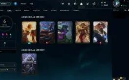 Conta lol platina 3