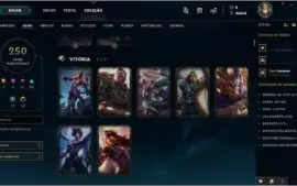 Conta League of legendes desde a season 1
