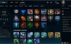 Conta League of legendes desde a season 1