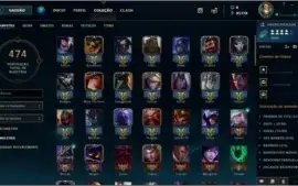 Conta League of legendes desde a season 1