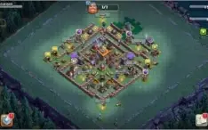 Clash of clans CV 13 barato pra vender logo.