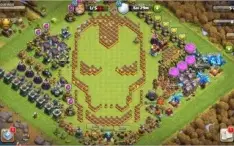 Clash of clans CV 13 barato pra vender logo.