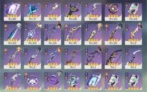 Conta Genshin Impact 16 char 5* e 4 armas 5*