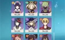 Conta Genshin Impact 16 char 5* e 4 armas 5*