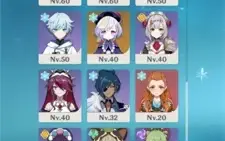 Conta Genshin Impact 16 char 5* e 4 armas 5*