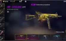 Conta de Free fire, nível 68 com muitas skins.