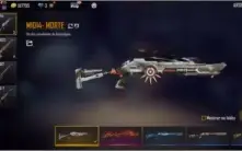 Conta de Free fire, nível 68 com muitas skins.