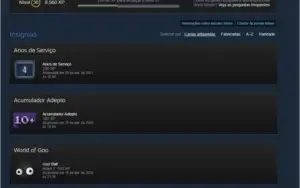 VENDO CONTA STEAM LEVEL 19 GAMERSCLUB