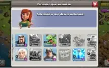 CONTA CLASH OF CLANS CV 12