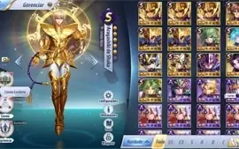 SAINT SEIYA AWAKENING - COM GEMAS AVANÇADAS E LIVROS
