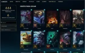 Conta de lol