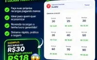 recarga credito com ate 40% menos