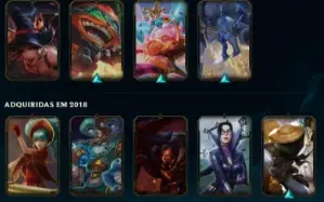 Conta Lol 2012, 100+ Skins, 13K Ea