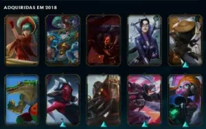 Conta Lol 2012, 100+ Skins, 13K Ea