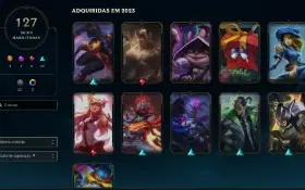 Conta Lol 2012, 100+ Skins, 13K Ea