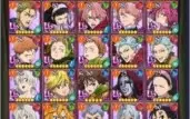 CONTA THE SEVEN DEADLY SINS GRAND CROSS GLOBAL