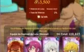 CONTA THE SEVEN DEADLY SINS GRAND CROSS GLOBAL
