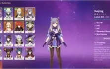 Conta Genshin Impact AR 40, 5 personagens 5*, 1 arma 5*