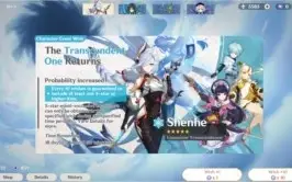 Conta Genshin Impact AR 40, 5 personagens 5*, 1 arma 5*