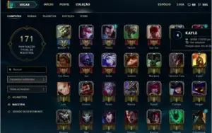 LOL BR, PRATA V , 57 CHAMPS , 23 SKINS