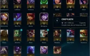 LOL BR, PRATA V , 57 CHAMPS , 23 SKINS
