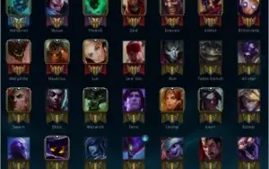 Conta LoL NV96, Ouro 2, 66 skins, Todos os Personagens.