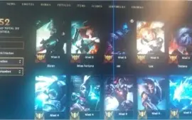 conta de lol bronze 1 para smurf