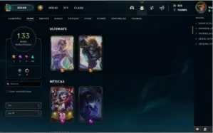Vendo Conta League of Legends LV 335