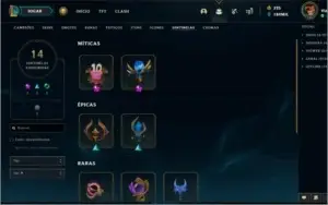 Vendo Conta League of Legends LV 335