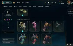 Vendo Conta League of Legends LV 335