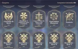 Shogun + arma + Yelan + 9861 primogems
