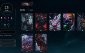 Conta Desafiante 71 Champions 25 skins