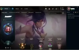 Conta LoL gold 1 platina ultima season