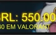 Conta LoL e Valorant bem usadas