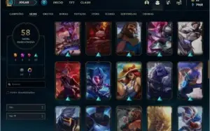 Conta LoL e Valorant bem usadas