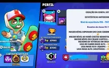 Conta Braba De Brawl Stars+ Bônus!