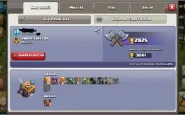 Conta Clash of clans CV10 Semi-Full BARATO