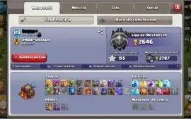 Conta Clash of clans CV10 Semi-Full BARATO