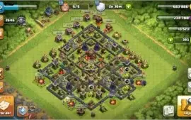 Conta Clash of clans CV10 Semi-Full BARATO