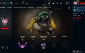 CONTA LOL MESTRE 60% WINRATE
