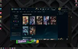 conta de league of legends