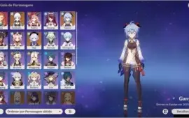 AR 36 Ganyu + Ayaka C1 com Falcão