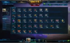 Conta Smite  + de 300 skins